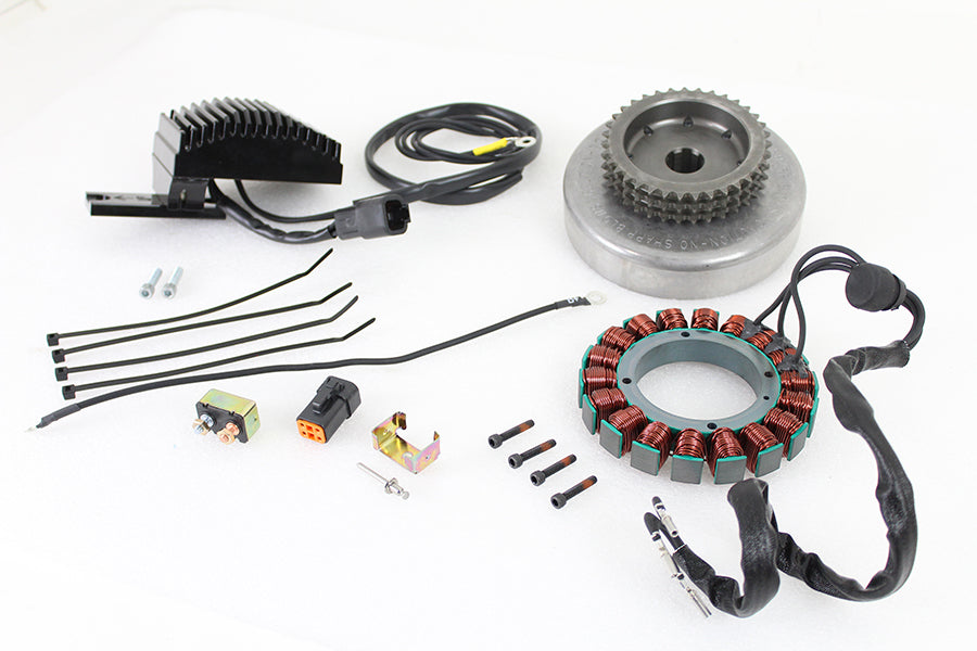 HARLEY XL Dreiphasen-Lichtmaschinen-Kit passend für XL-Modelle von 1991–2003,