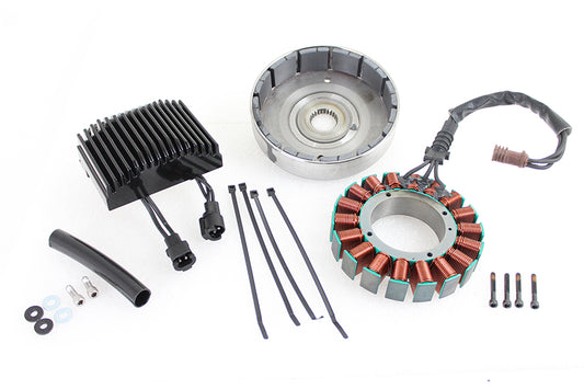 HARLEY FLT 56-Ampere-Drehstromlichtmaschinen-Kit, passend für 2011-2013 FLT, 2011-2013 FLHT, 2011-2013 FLHR,