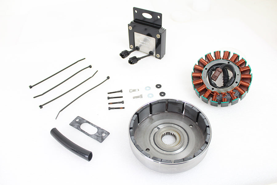 HARLEY FLT 56 Amp Dreiphasen-Lichtmaschinen-Kit Passt für 2014-2016 FLT, nur luftgekühlte Modelle 2014-2016 FL