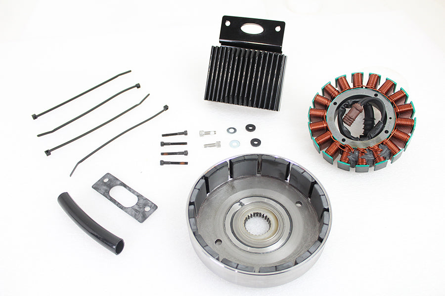 HARLEY FLT 56 Amp Dreiphasen-Lichtmaschinen-Kit Passt für 2014-2016 FLT, nur luftgekühlte Modelle 2014-2016 FL