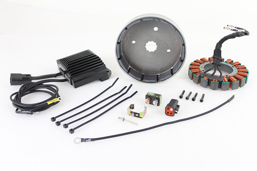 HARLEY FXD 45 Amp Drehstromlichtmaschinen-Kit Passend für 1999-2003 FXD, 1999-2003 FXDWG,