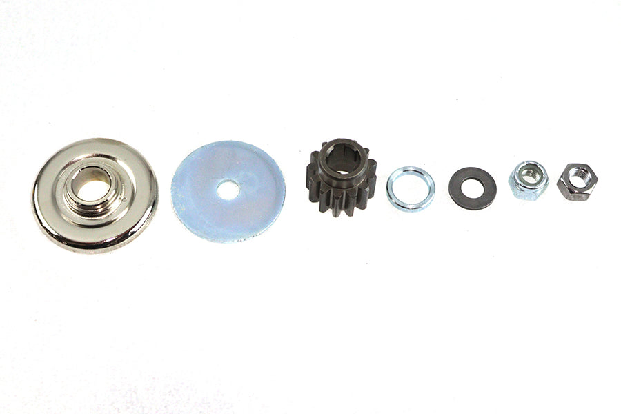 HARLEY WL/UL/G 12 Volt Lichtmaschinenzahnrad-Set Passt 1938-1973 G, 1938-1952 WL, 1937-1948 UL,
