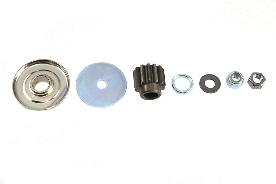 HARLEY WL/UL/G 12 Volt Lichtmaschinenzahnrad-Set Passt 1938-1973 G, 1938-1952 WL, 1937-1948 UL,