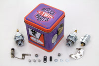 HARLEY Zündungs-Tune-Up-Kit mit Beck Zündkerzenset Passend für 1941-1947 FL, 1936-1947 EL, 1936-1947