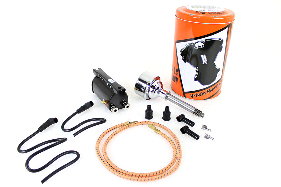 HARLEY 6 Volt Verteiler- und Spulensatz, passend für 1948-1960 FL,