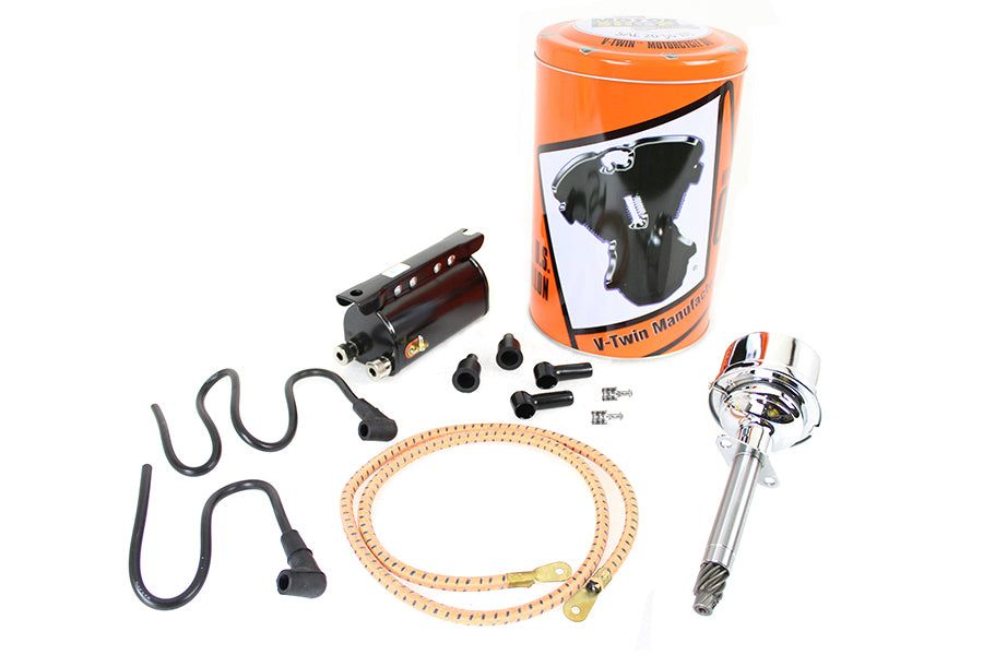 HARLEY 6 Volt Verteiler- und Spulensatz, passend für 1948-1960 FL,