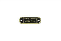 HARLEY Generatorplakette Passend für 1936-1940 EL, 1941-1957 FL, 1930-1934 VL, 1937-1948 UL,