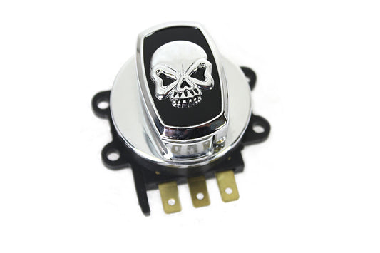 HARLEY Replica Skull Ignition Switch fits 1996-2013 FLHR,   1996-2013 FLST,   1996-2013 FXST,   1996-2011 FXDWG,   2006-2011 FXE,   2008-2011 FXDF,
