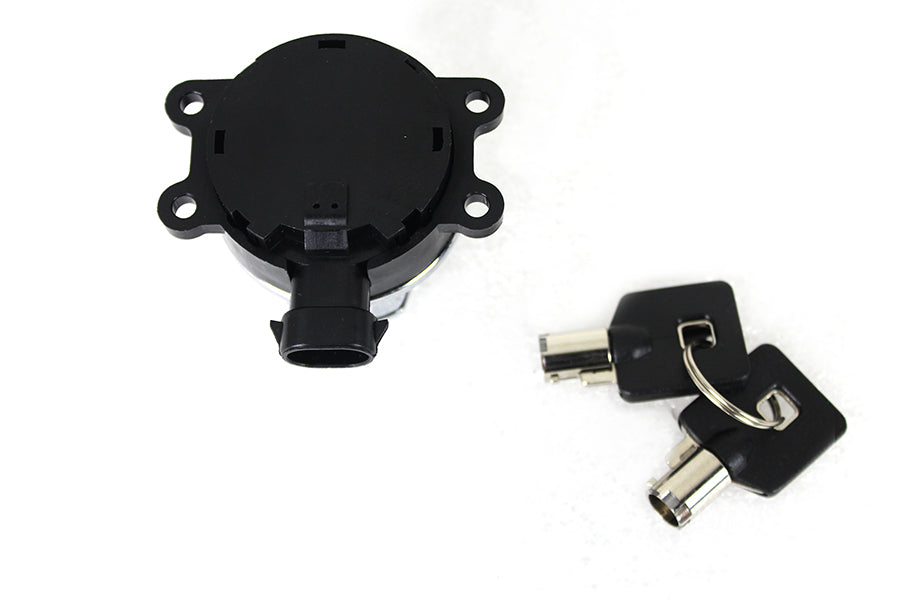 HARLEY Replica Skull Ignition Switch fits 2011-2017 FLS,   2011-2017 FLST,   2012-2017 FXDWG,   2012-2017 FXDF,   2012-2017 FXDB,   2014-2017 FLHR,