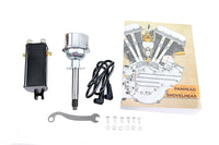 HARLEY 6 Volt Verteiler/Spulen-Kit Schwarz Passend für 1948-1960 FL,