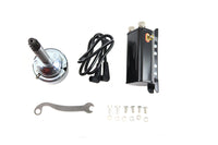 HARLEY 6 Volt Verteiler/Spulen-Kit Schwarz Passend für 1948-1960 FL,