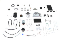HARLEY 1.4kW FX-FL Hitachi Starter Kit Schwarz Passend für 1971-1979 FXE, 4-Gang-Modelle 1970-1979 FL,
