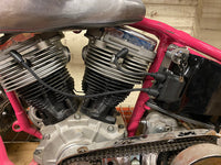 HARLEY Big Twin Spulenhalterung mit Schalterhalterung roh passend für 1948-1984 FL,