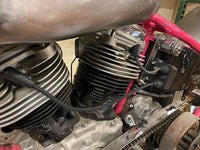 HARLEY Big Twin Spulenhalterung mit Schalterhalterung roh passend für 1948-1984 FL,