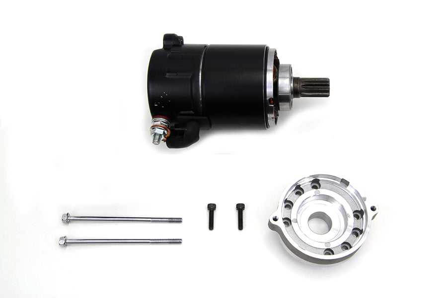 HARLEY Anlasser Schwarz Passend für 1974-1984 FX, 1982-1984 FL, 1984-1988 FXST, 1984-1988 FXR, 1