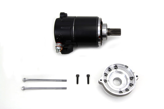 HARLEY Anlasser Schwarz Passend für 1974-1984 FX, 1982-1984 FL, 1984-1988 FXST, 1984-1988 FXR, 1