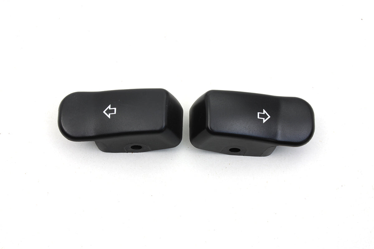 HARLEY Schwarze Blinker-Verlängerungskappe Passend für 2012-2017 FXD, 2011-UP FXST, 2011-UP FLST, 2014-UP