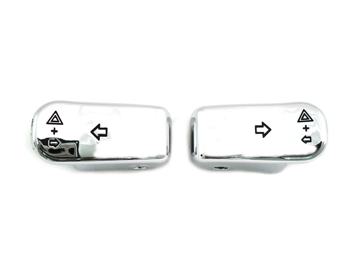 HARLEY Chrom Blinker Verlängerungskappe Passend für 1996-2013 XL, 1996-2013 FL, 1996-2011 FXD, 1996-2
