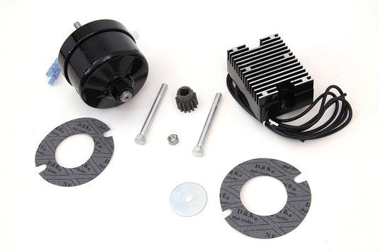 HARLEY Schwarz 12 Volt Lichtmaschine Generator Umrüstsatz Passend für 1958-1970 XL,