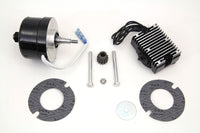 HARLEY Schwarz 12 Volt Lichtmaschine Generator Umrüstsatz Passend für 1958-1970 XL,