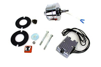 HARLEY Chrom 12 Volt Lichtmaschinen-Umbausatz passend für 1971-1983 XL,