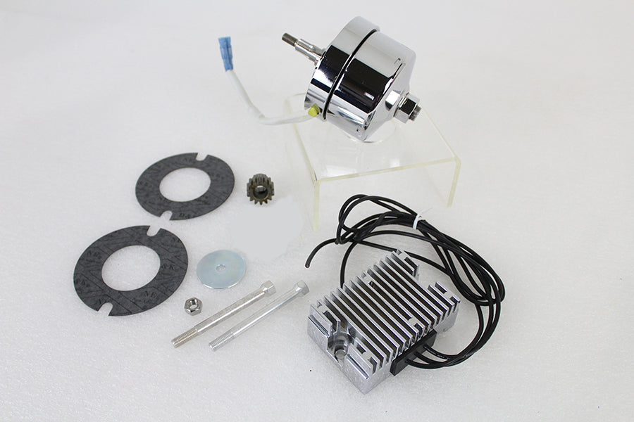 HARLEY Chrom 12 Volt Lichtmaschinen-Umrüstsatz passend für 1958-1970 XL,