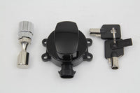 HARLEY Zündschalter Glanzschwarz Passend für 2011-UP FXST, 2011-UP FLST,