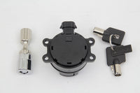 HARLEY Zündschalter Glanzschwarz Passend für 2011-UP FXST, 2011-UP FLST,