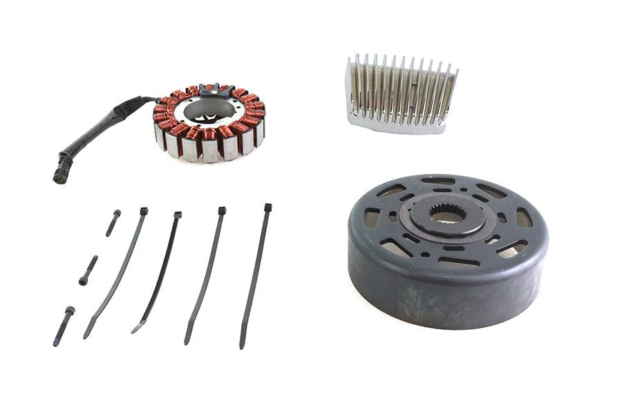 HARLEY Lichtmaschinen-Ladesystem-Kit 50 Ampere Passend für 2017-UP FLHT, 2017-UP FLHRC, 2017-UP FLHXXX,
