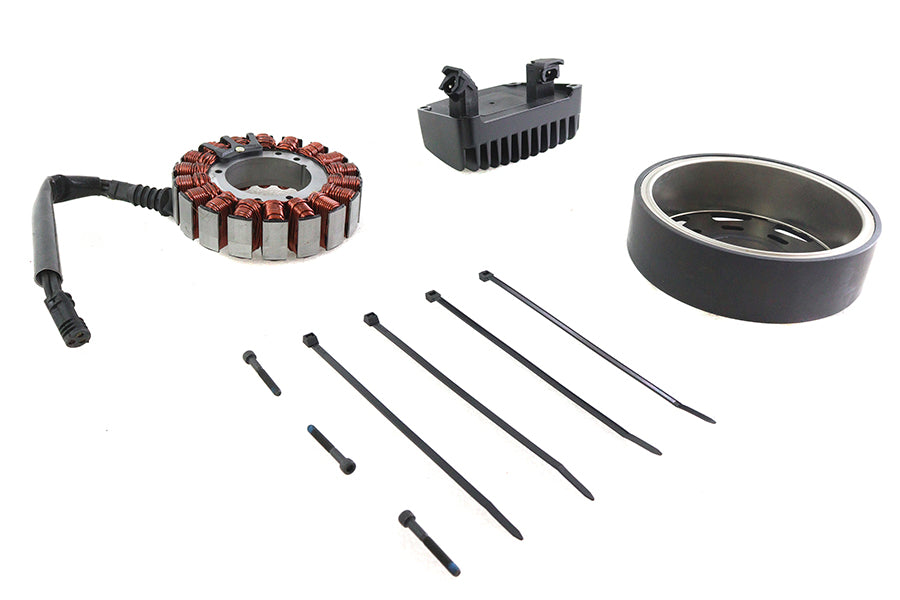 HARLEY Lichtmaschinen-Ladesystem-Kit 50 Ampere Passend für 2017-UP FLHT, 2017-UP FLHRC, 2017-UP FLHXXX,