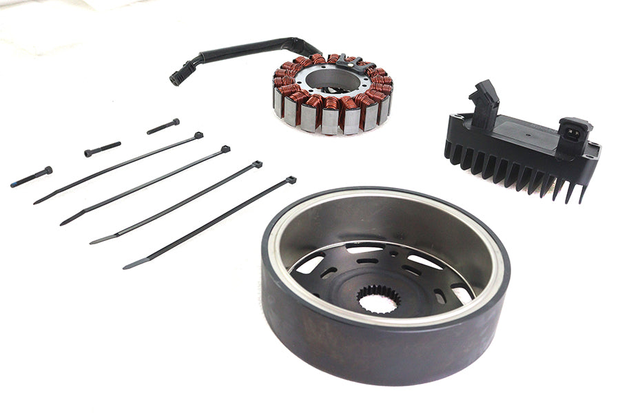 HARLEY Lichtmaschinen-Ladesystem-Kit 50 Ampere Passend für 2017-UP FLHT, 2017-UP FLHRC, 2017-UP FLHXXX,