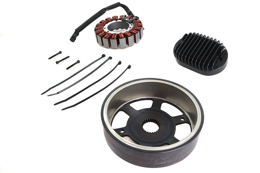 HARLEY Lichtmaschinen-Ladesystem-Kit 48 Ampere Passend für 2018-UP FXST, 2018-UP FLST,