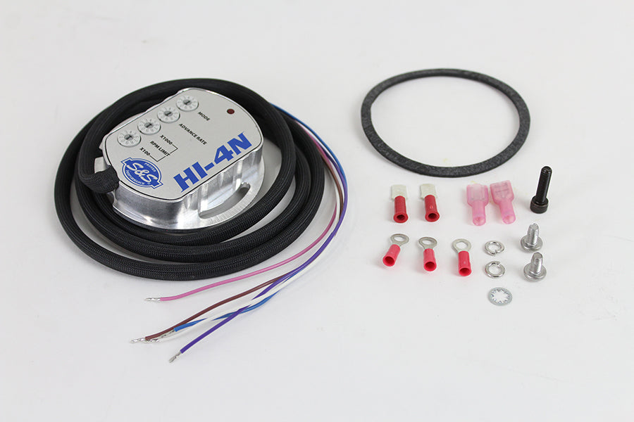 HARLEY S&S HI-4N Ignition Single or Dual Fire fits 1984-1999 FLT,   1984-1999 FXST,   1986-1999 FLST,   1991-1999 FXD,   1984-1994 FXR,   1984-1994 F