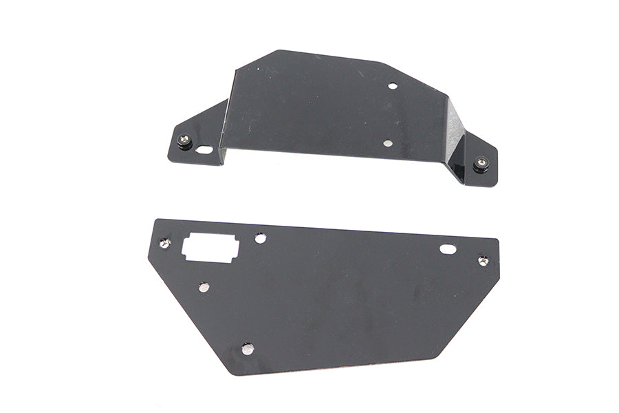 HARLEY FXR Elektrik Verkabelung Paneel Set Schwarz Passend für 1986-1994 FXR,