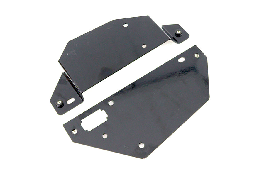 HARLEY FXR Elektrik Verkabelung Paneel Set Schwarz Passend für 1986-1994 FXR,