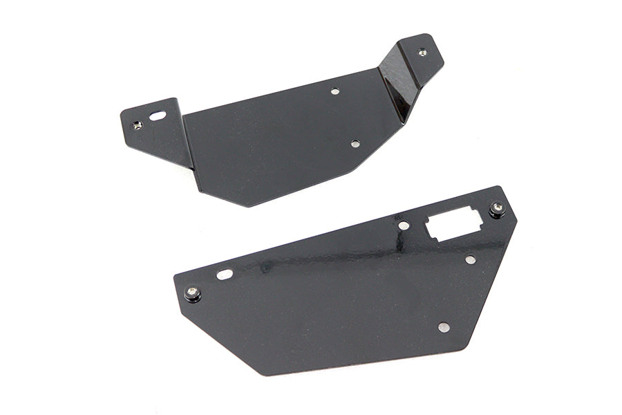 HARLEY FXR Elektrik Verkabelung Paneel Set Schwarz Passend für 1986-1994 FXR,