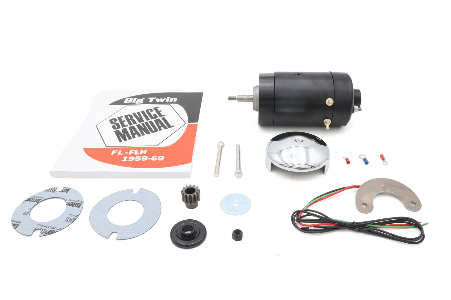 HARLEY 12 Volt Big Twin Generatorkit Passend für 1941-1969 FL,