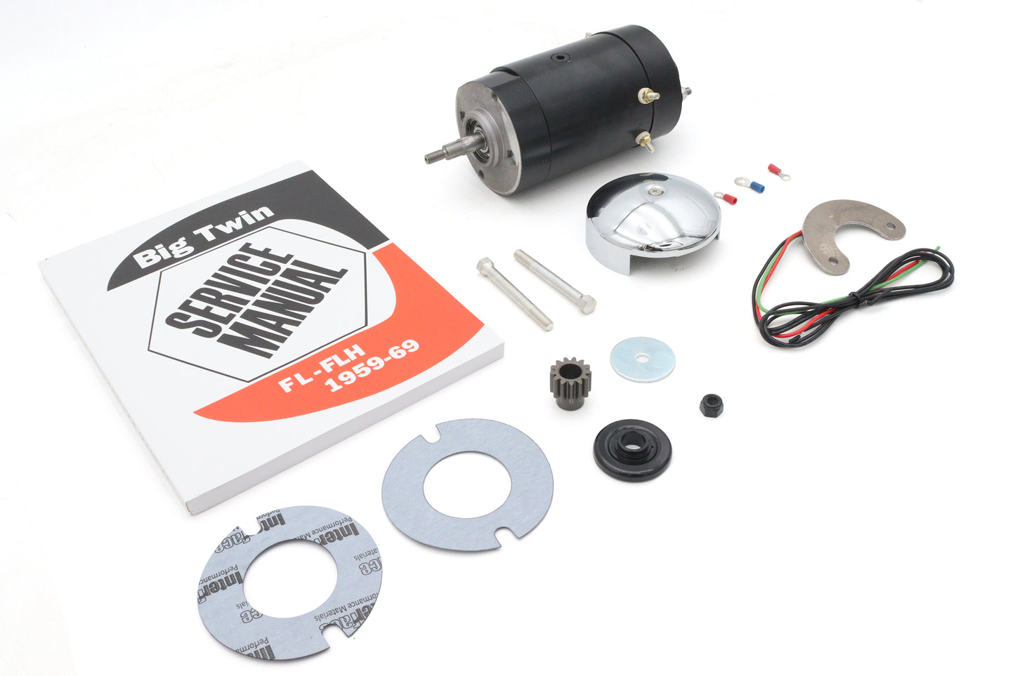 HARLEY 12 Volt Big Twin Generatorkit Passend für 1941-1969 FL,