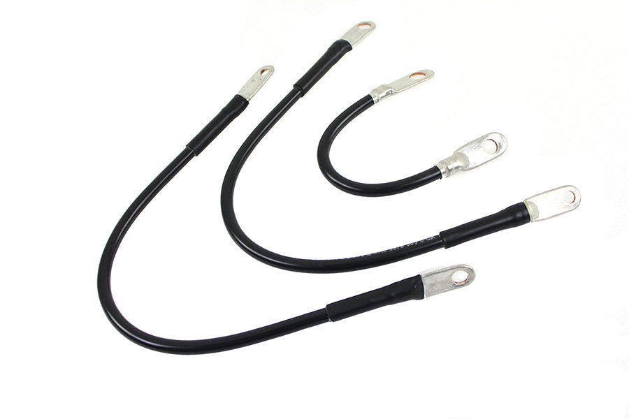 HARLEY 3-teiliger Starterkabel-Satz passend für 1965-1984 FLH,