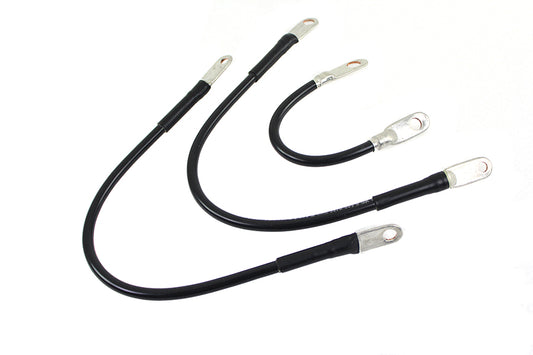 HARLEY 3-teiliger Starterkabel-Satz passend für 1965-1984 FLH,
