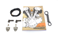 HARLEY Globe 18mm Zündkerzen-Kit Passend für 1936-1947 EL, 1937-1948 U, 1941-1947 FL,