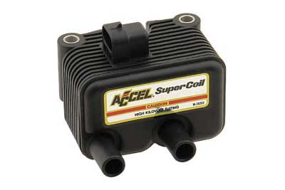HARLEY Accel Super Coil Schwarz passend für 2002-2006 FLT, 2005-2006 XL,