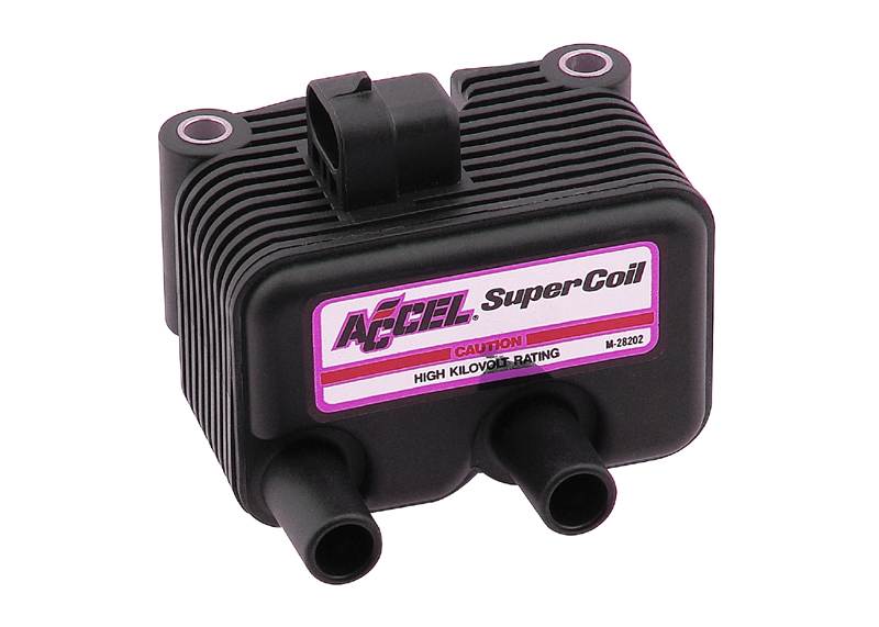 HARLEY Accel Super Coil Schwarz passend für 2002-2006 FLT, 2005-2006 XL,