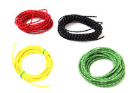 HARLEY Stoffummanteltes Kabel-Kit passend für 0- Alle Modelle