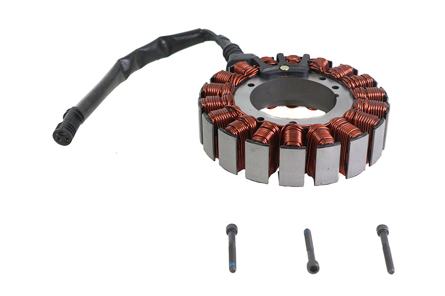 HARLEY Lichtmaschinenstator 48 AMP Passend für 2017-2023 FLHT, 2017-2023 FLHR, 2017-2023 FLHX, 2017-2023
