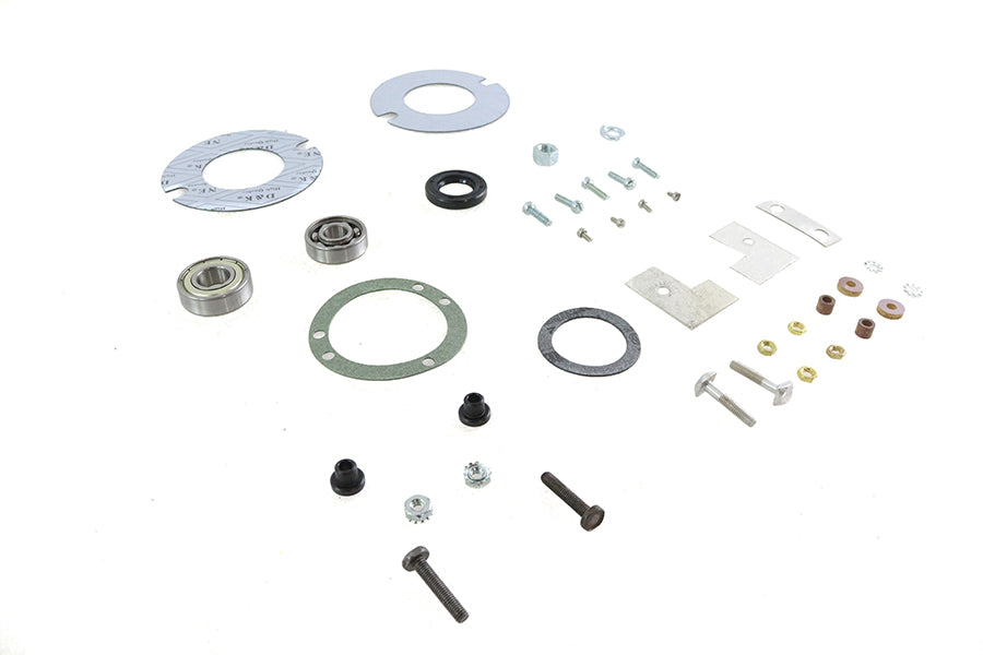 HARLEY 3-Bürsten Generator Hardware Kit Passend für 1936-1940 EL, 1941-1957 FL, 1930-1934 VL, 1937-1948