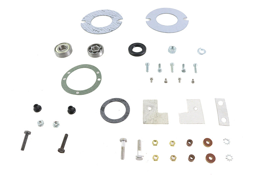 HARLEY 3-Bürsten Generator Hardware Kit Passend für 1936-1940 EL, 1941-1957 FL, 1930-1934 VL, 1937-1948