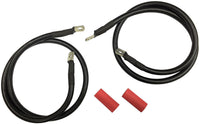 HARLEY Batteriekabelsatz Schwarz Passend für 1989-1992 FLHT, 1989-1992 FLT,