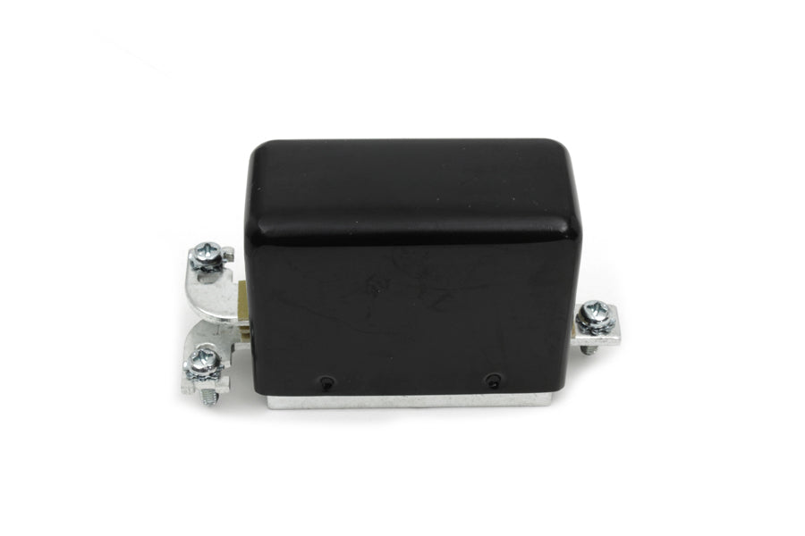 HARLEY 6 Volt Festkörperrelais für Drei-Bürsten-System passend für 1938-1940 EL,   1938-1948 UL,   1941-1957 FL,   193