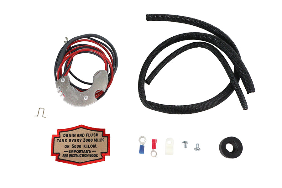 HARLEY Elektronische Zündanlage Umrüstsatz Passend für 1948-1969 FL,